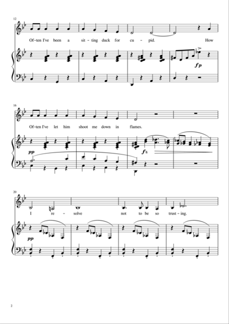 I Resolve Piano, Vocal, Guitar scores gallery preview page 2