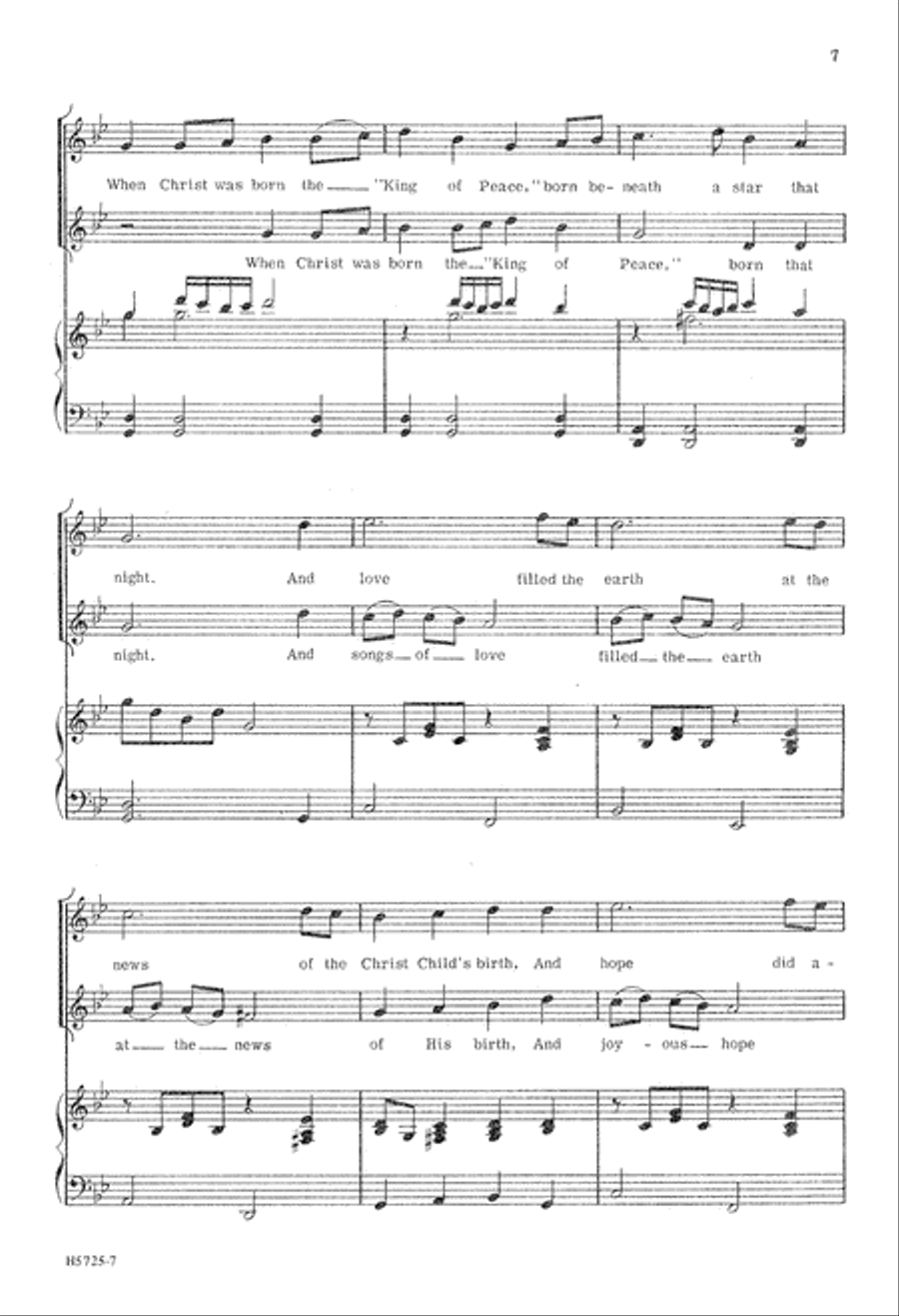 Born 'Neath a Star - 2-part 2-Part scores gallery preview page 8