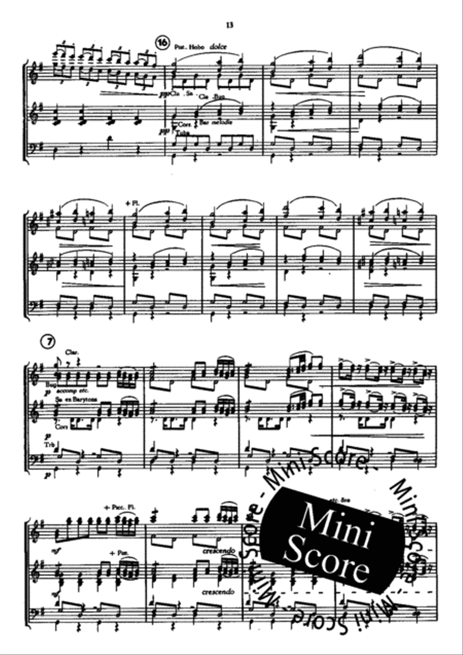 Il Barbiere Di Sivigla Il Barbiere Di Sivigla Concert Band scores gallery preview page 17
