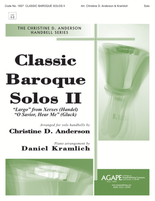 Book cover for Classic Baroque Solos II-Digital Download