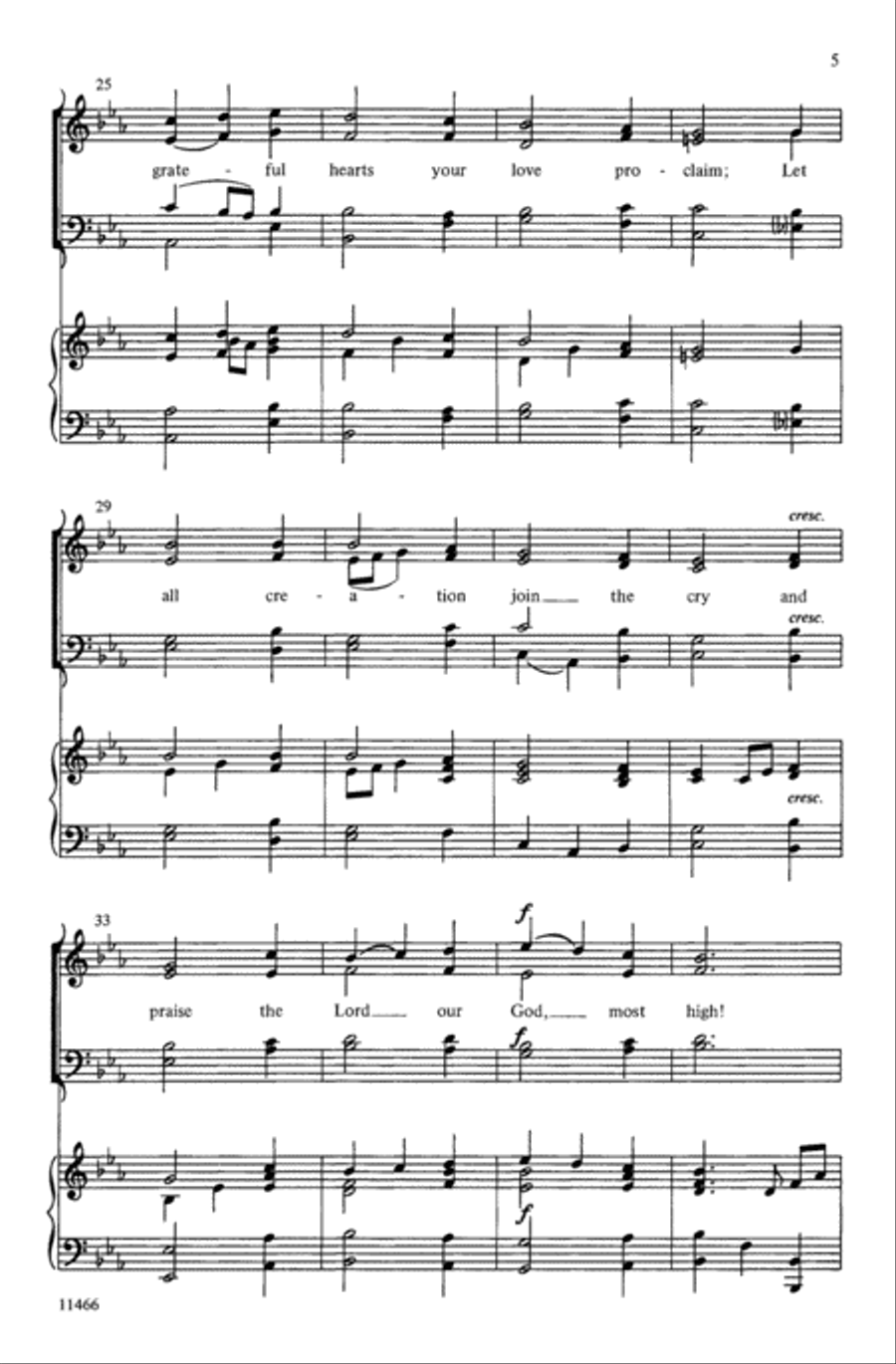 A Joyful Introit A Joyful Introit 4-Part scores gallery preview page 5