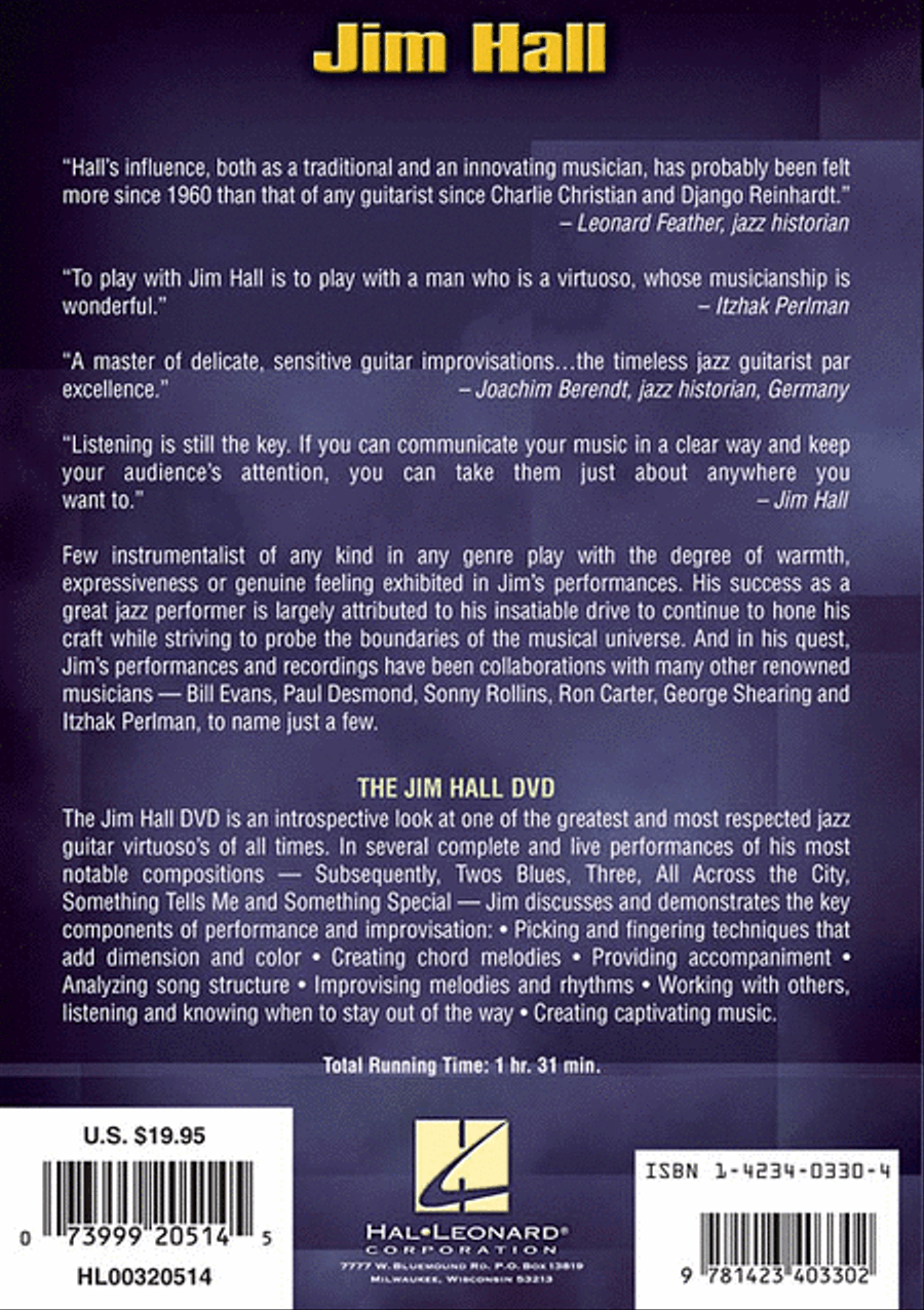 Jim Hall Jim Hall Electric Guitar scores gallery preview page 2