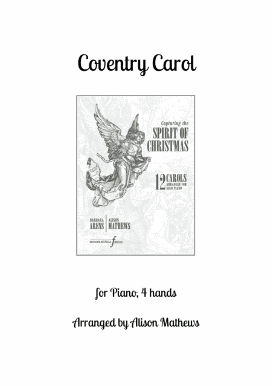 Coventry Carol Set of Parts scores gallery preview page 1