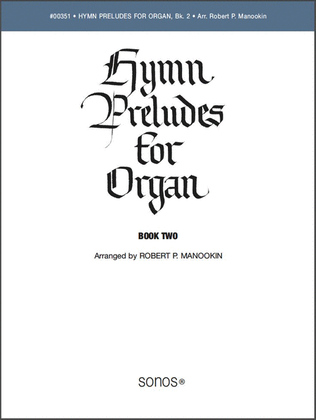 Book cover for Hymn Preludes for Organ - Book 2