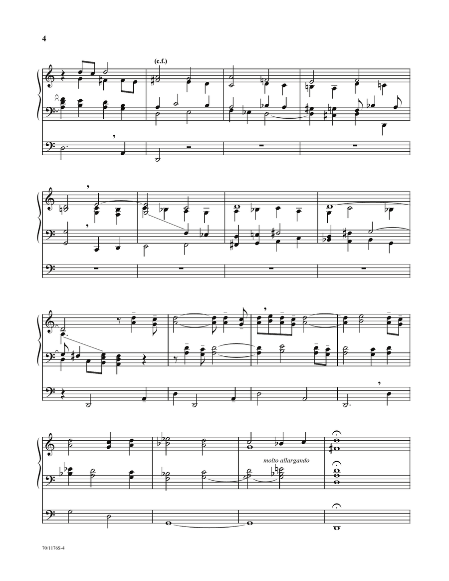 Hymn Meditations for Organ, Vol. 2 (Digital Download) Organ scores gallery preview page 3
