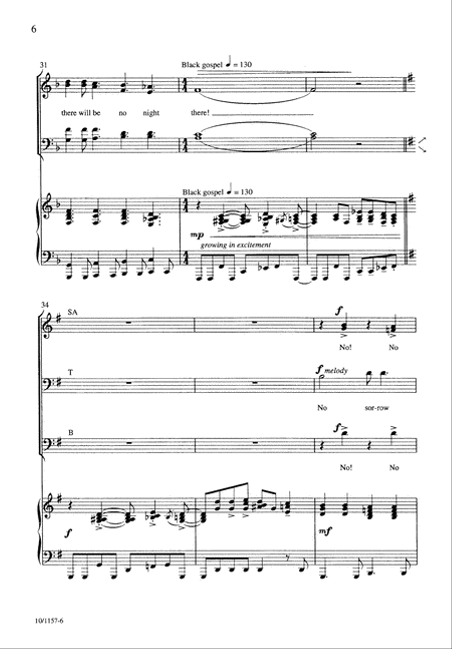 No Night There Divisi scores gallery preview page 6