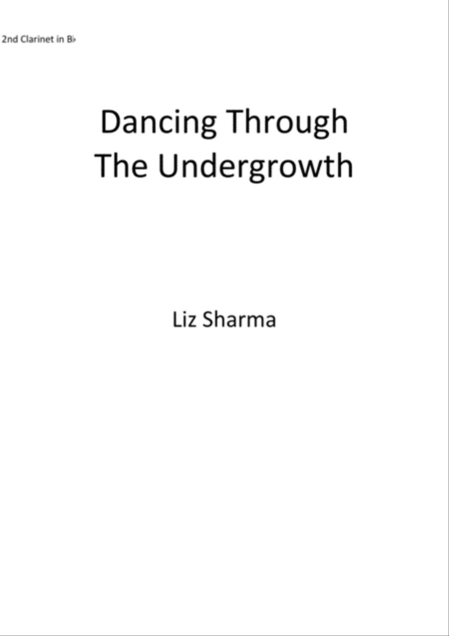 Dancing Through The Undergrowth Set of Parts scores gallery preview page 5