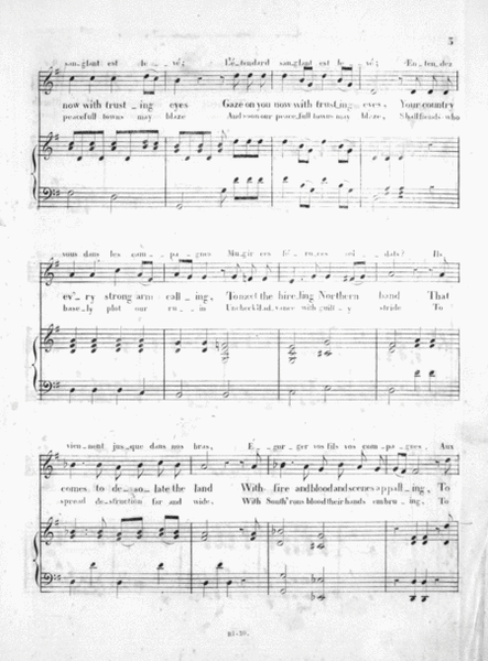 La Marseillaise. National French Hymn