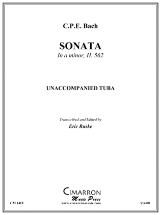 Sonata in a minor, H. 562