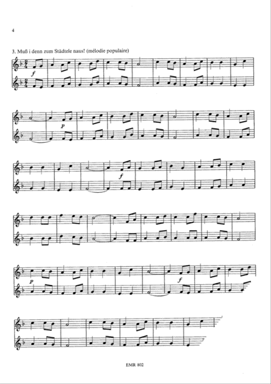 Duet Album Vol. 2 Euphonium Duet scores gallery preview page 5