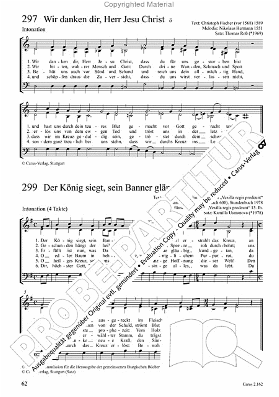Chorbuch Gotteslob SAM 3-Part scores gallery preview page 63