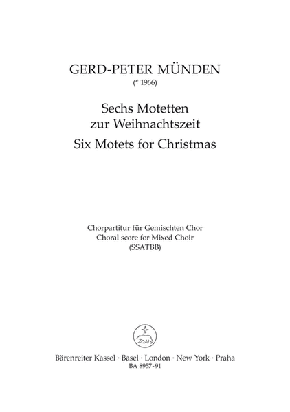 Six Motets for Christmas