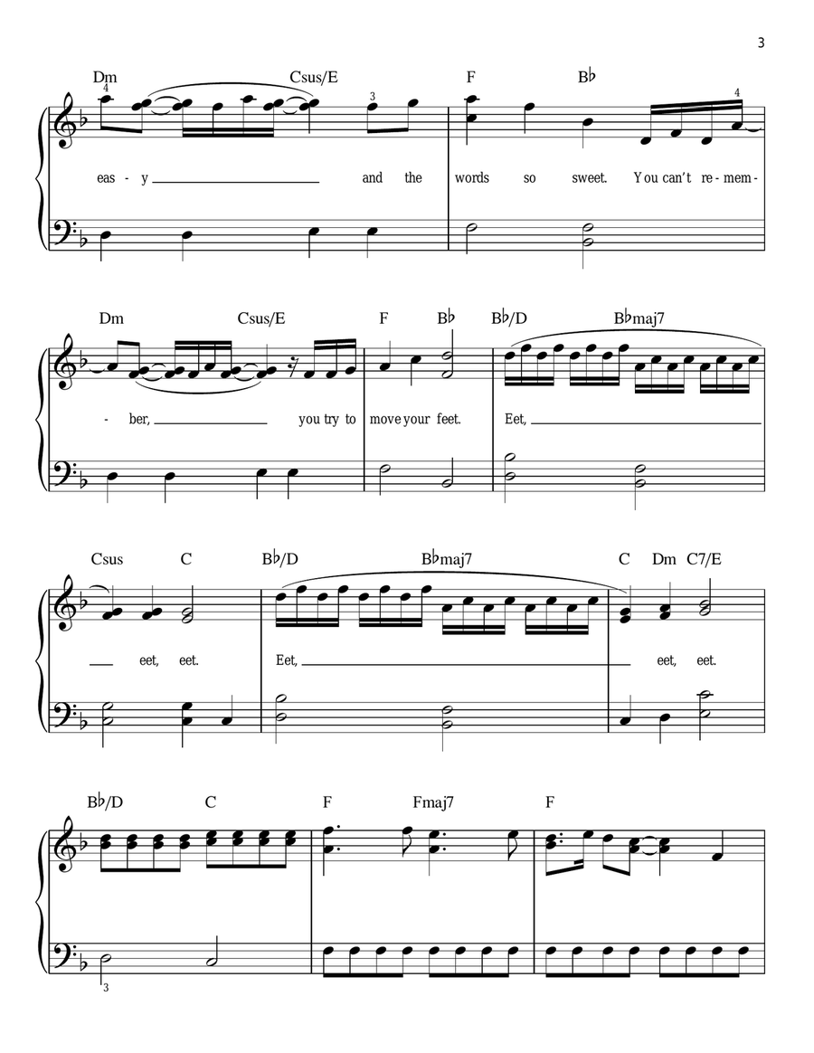 Eet Easy Piano scores gallery preview page 3