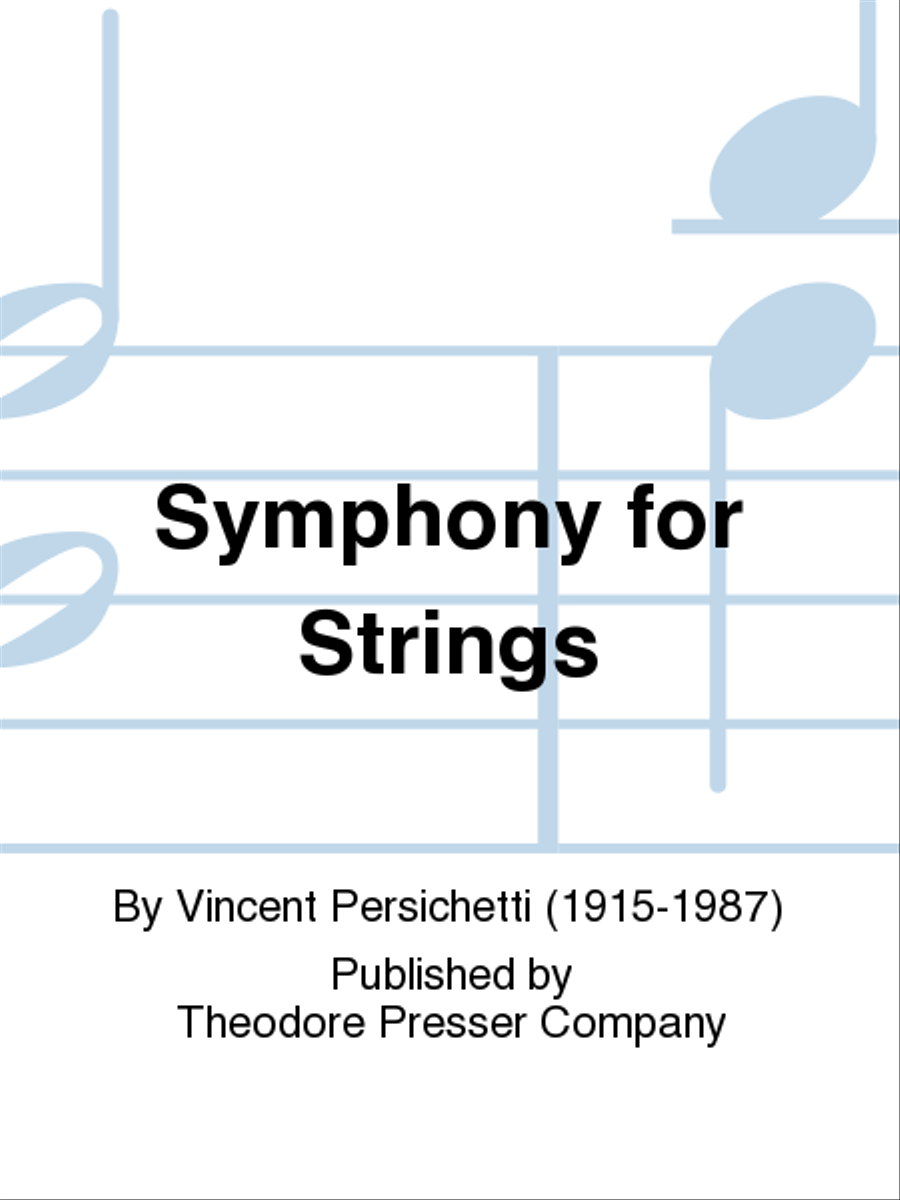 Symphony for Strings String Orchestra scores gallery preview page 1