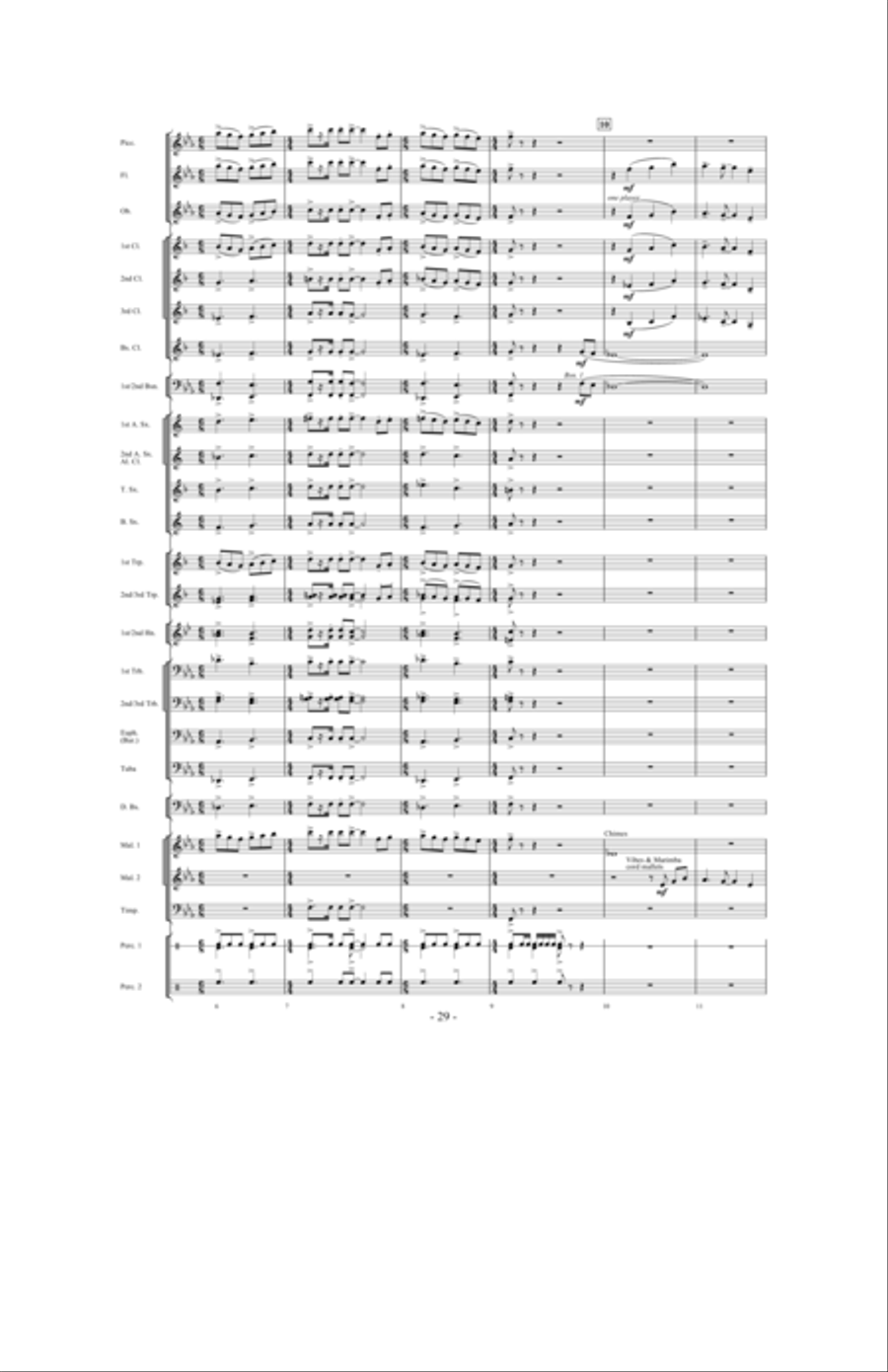 Nightflight Concert Band scores gallery preview page 28