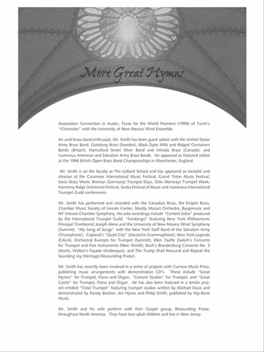 More Great Hymns More Great Hymns B-Flat Trumpet scores gallery preview page 4