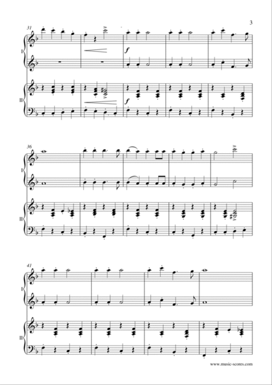 Jingle Bells - Xmas Piano Duet image number null