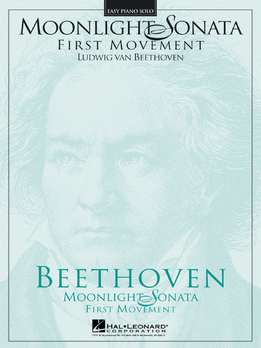 Moonlight Sonata - 1st Movement Piano scores gallery preview page 1