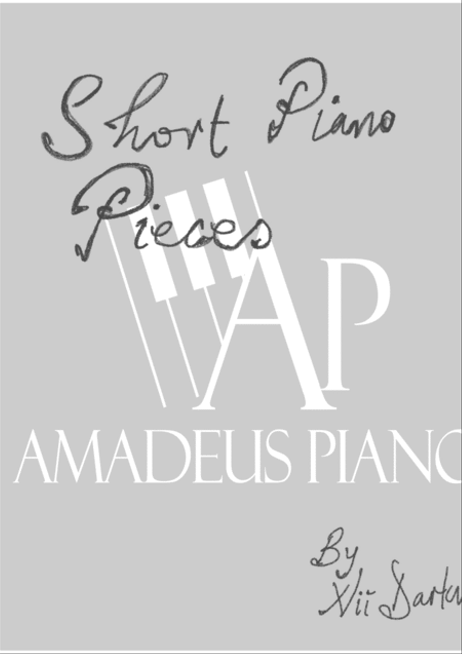 Short Piano Pieces Short Piano Pieces Piano Method scores gallery preview page 1