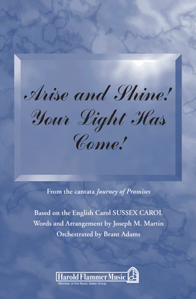 Book cover for Arise and Shine! Your Light Has Come!