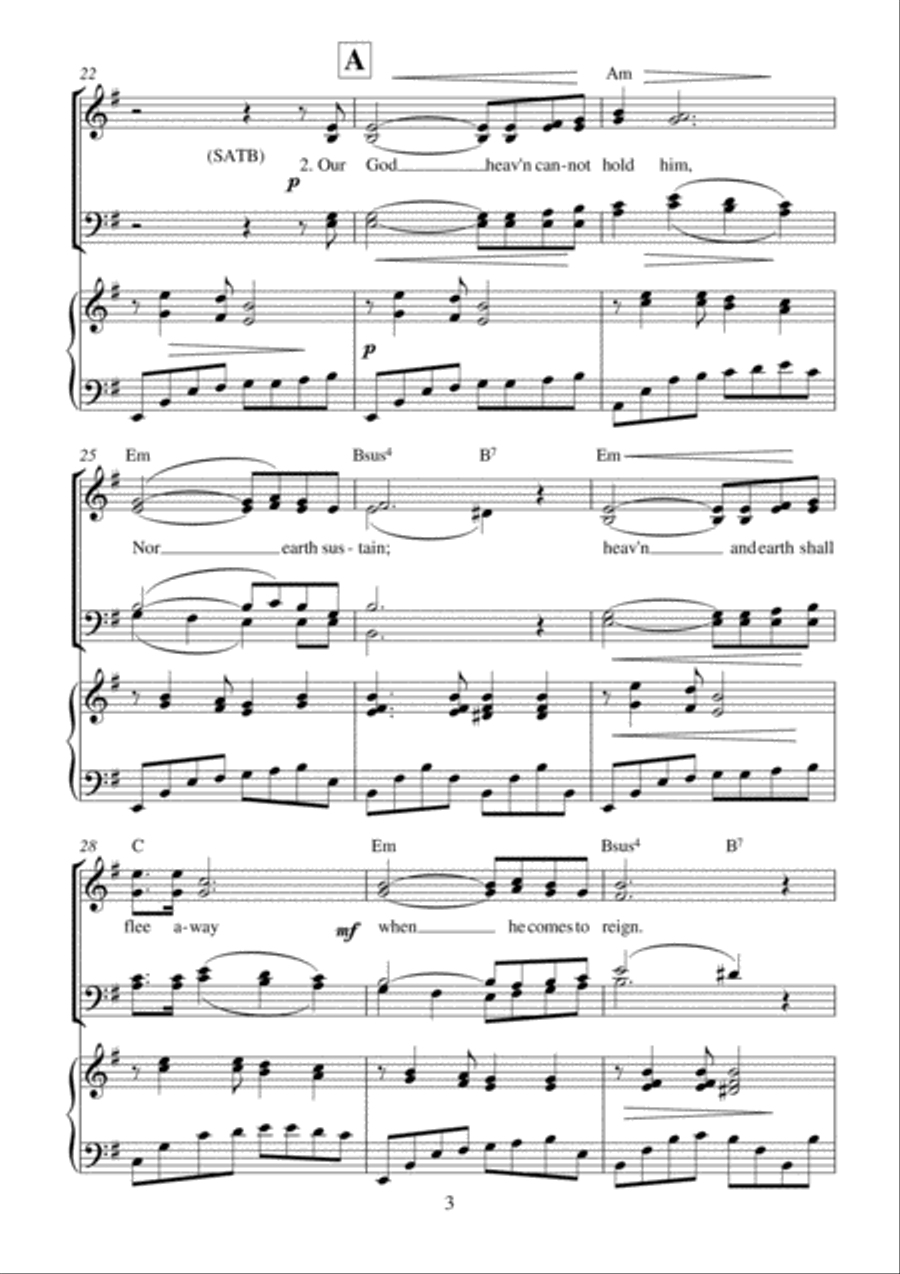 In the Bleak Midwinter 4-Part scores gallery preview page 5