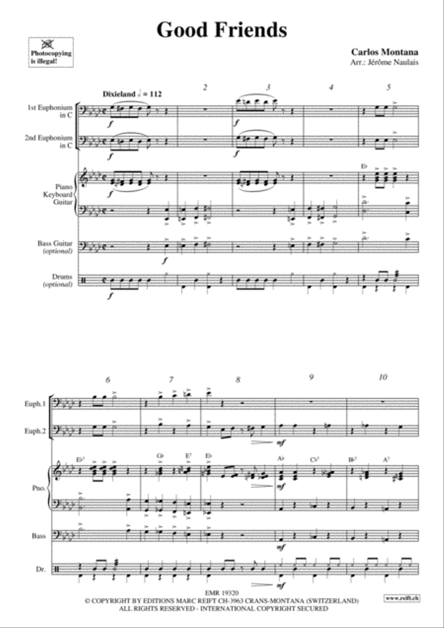 Good Friends Euphonium Duet scores gallery preview page 3