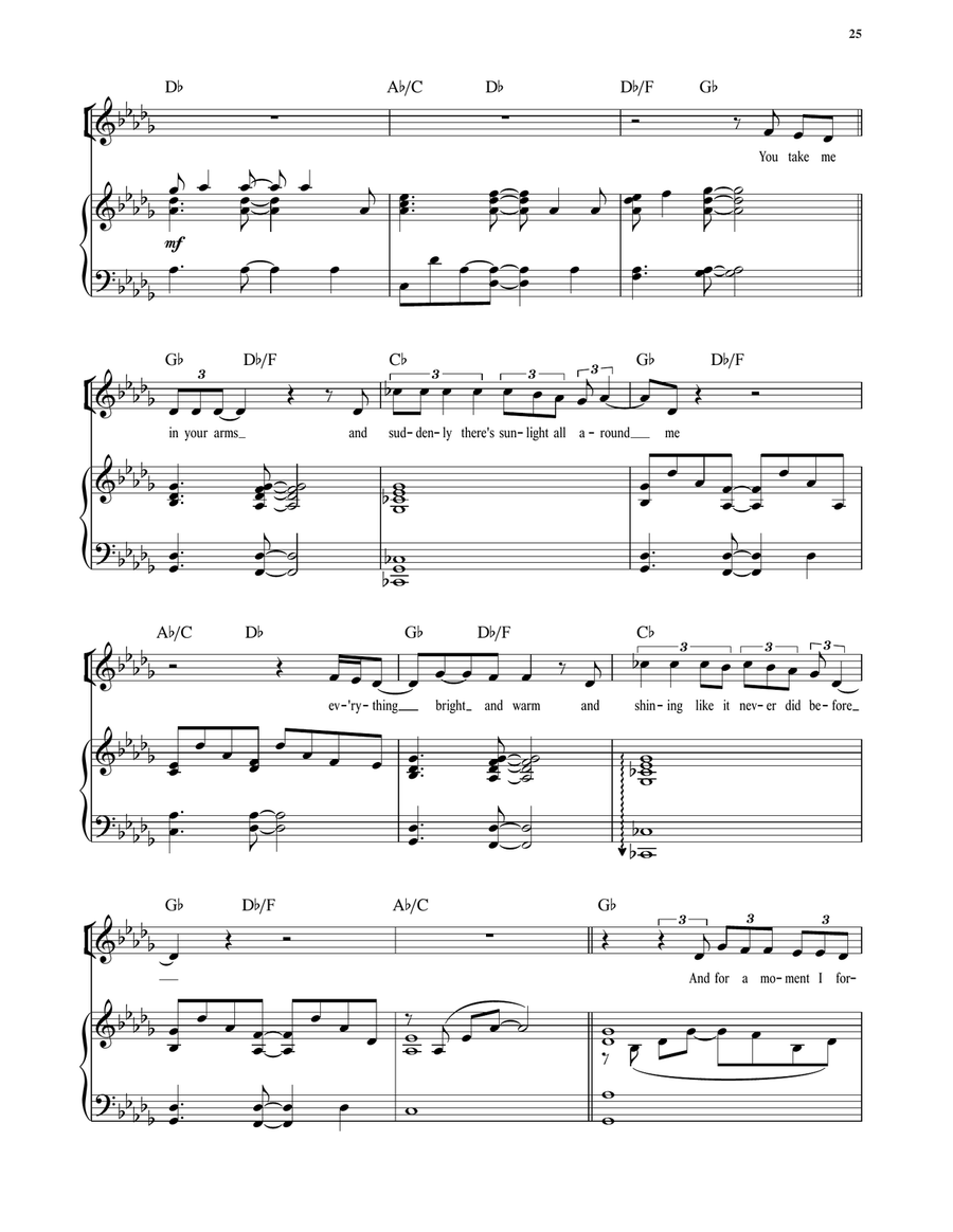 All I've Ever Known (from Hadestown) Voice scores gallery preview page 3