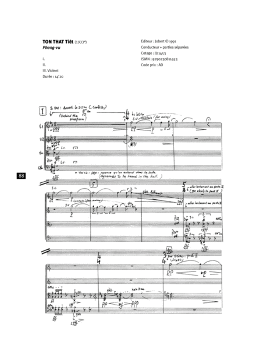 Phong-Vu String Quartet scores gallery preview page 2