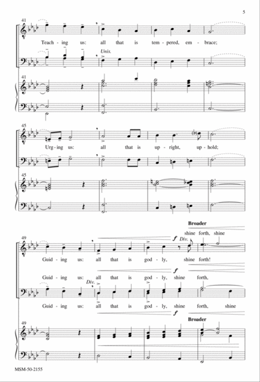 Shine Forth Shine Forth TTBB scores gallery preview page 5