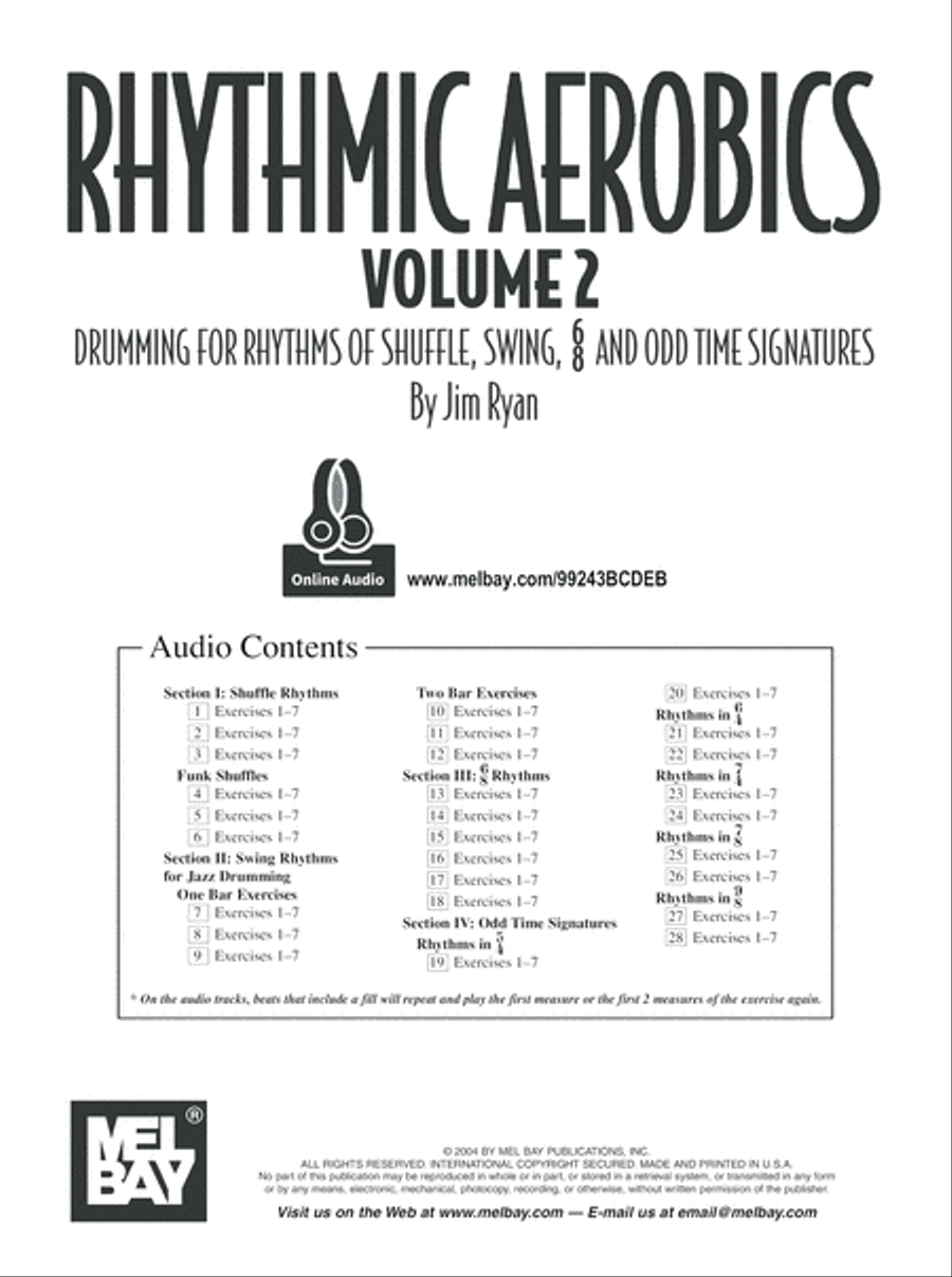 Rhythmic Aerobics Volume 2 Drum Set scores gallery preview page 2