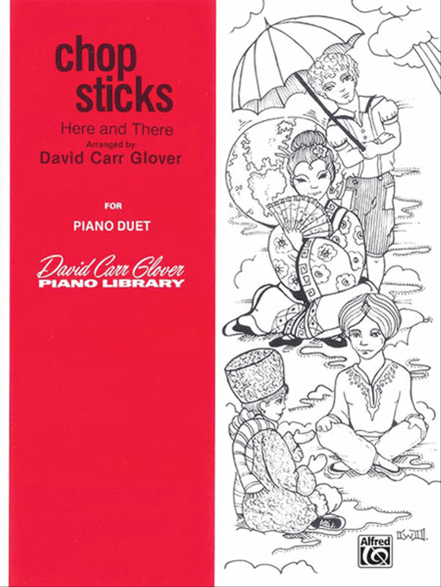 Chopsticks Here & There - Easy Piano Duet Small Ensemble scores gallery preview page 1