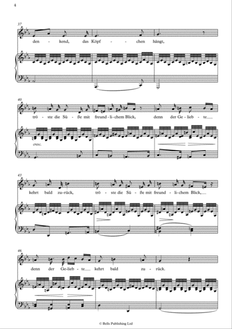 Schwanengesang, D. 957 Voice Solo scores gallery preview page 5