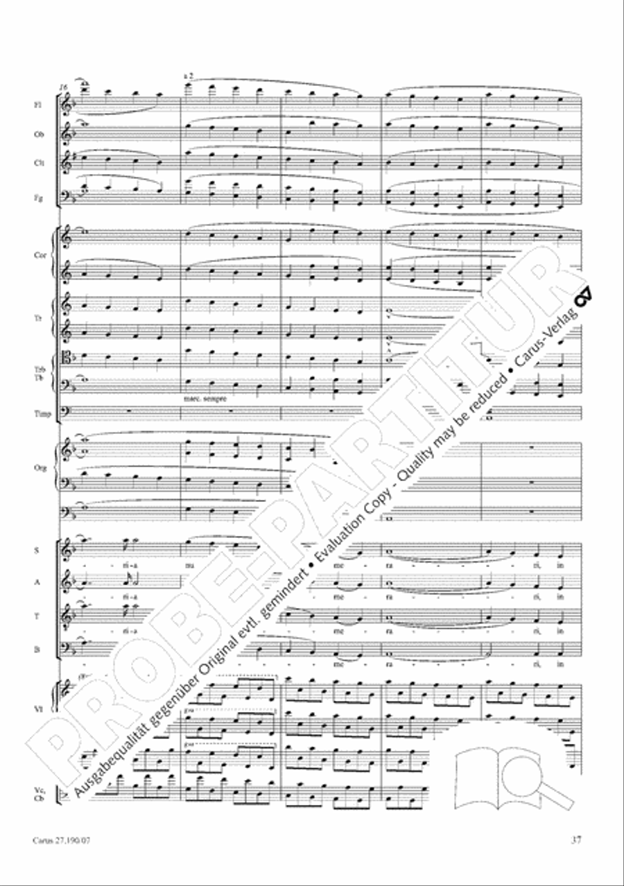 Te Deum 4-Part scores gallery preview page 45