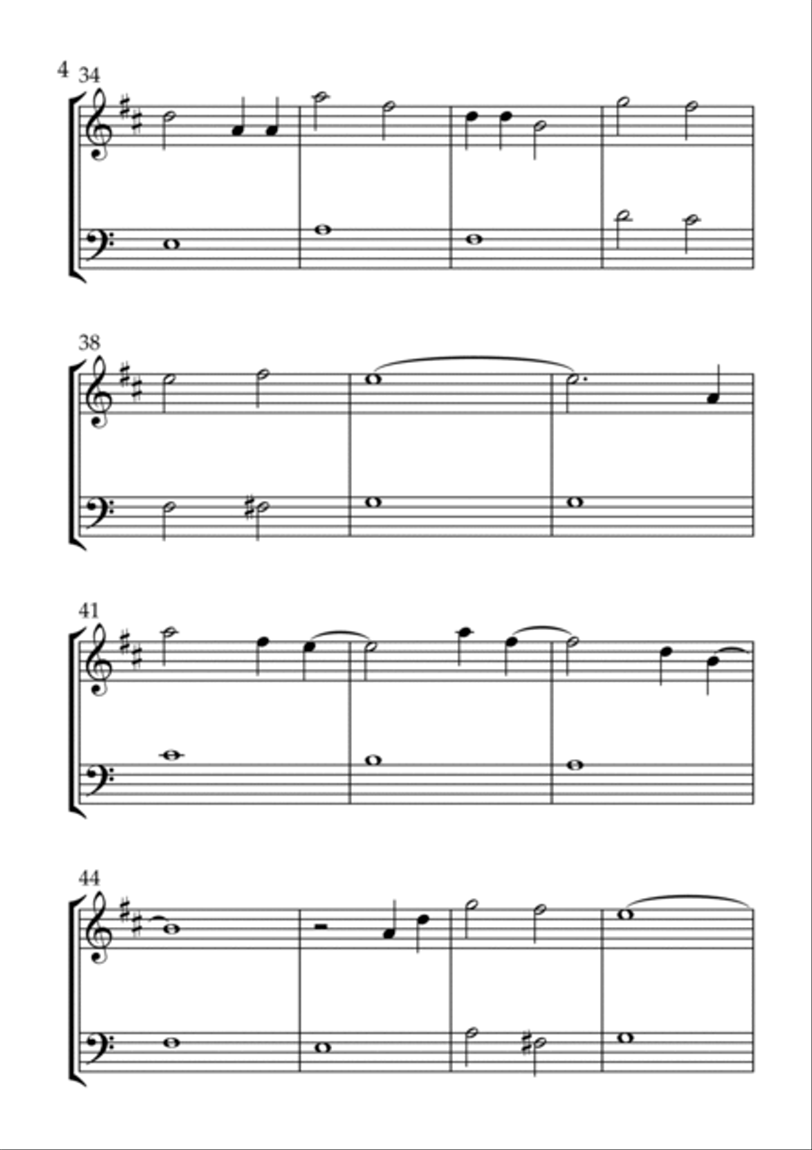 Can You Feel The Love Tonight Bassoon scores gallery preview page 4