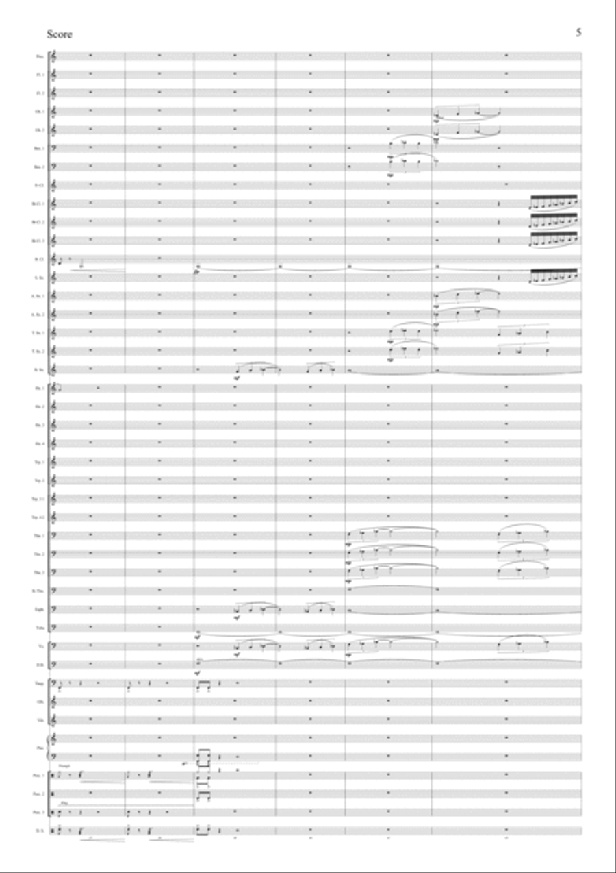 Tambores de Congo Concert Band scores gallery preview page 5