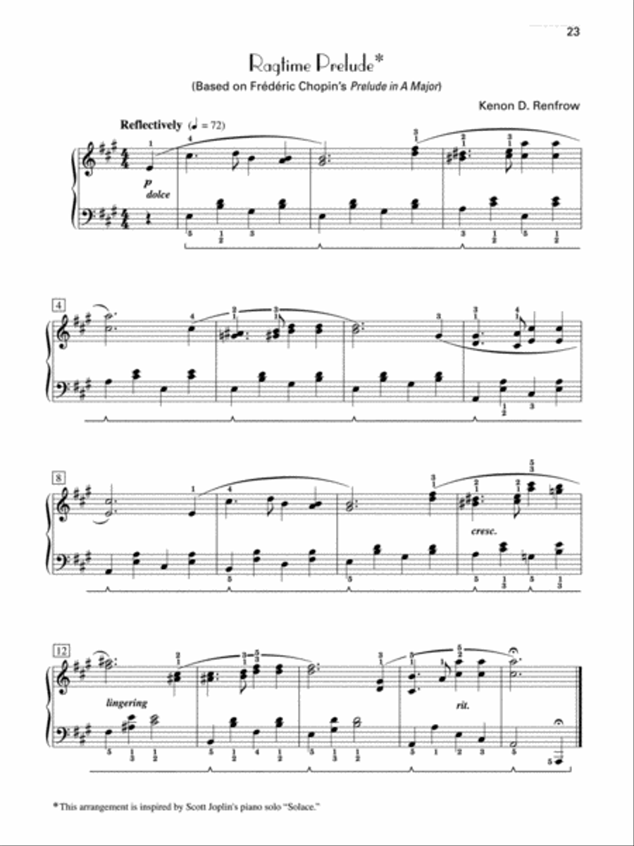 Repertoire and Ragtime, Book 1 Piano Solo scores gallery preview page 3
