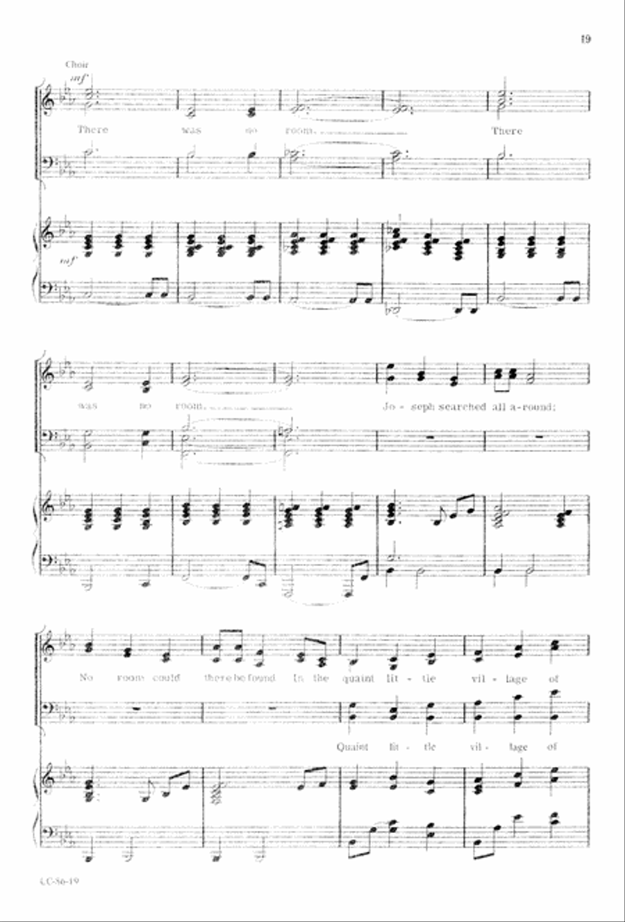 Angels' Song Angels' Song 4-Part scores gallery preview page 21
