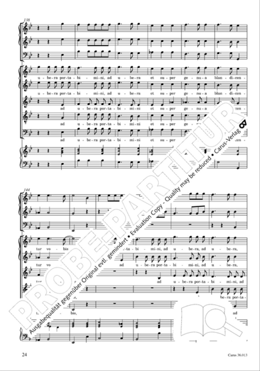 Membra Jesu nostri SSATB scores gallery preview page 40