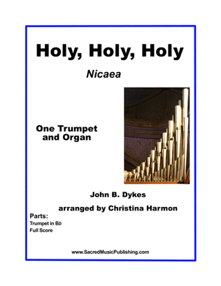Book cover for Holy, Holy, Holy – One Trumpet and Organ