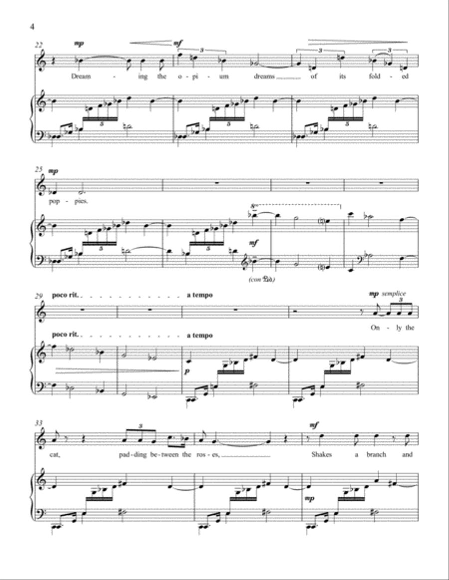 Pictures of the Floating World Soprano Voice scores gallery preview page 4
