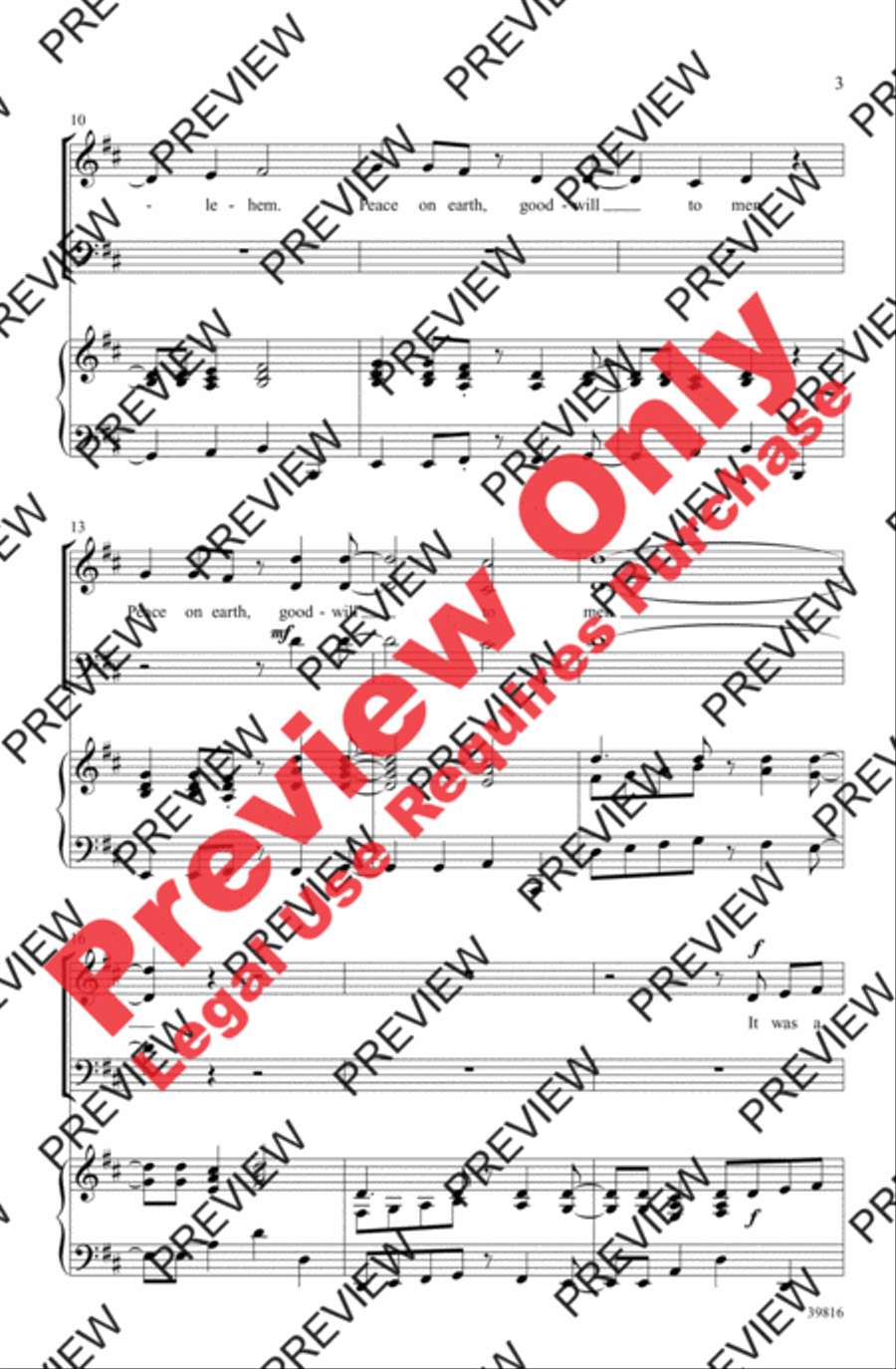 A Joyful Night - SoundTrax CD (CD only) Choir scores gallery preview page 3