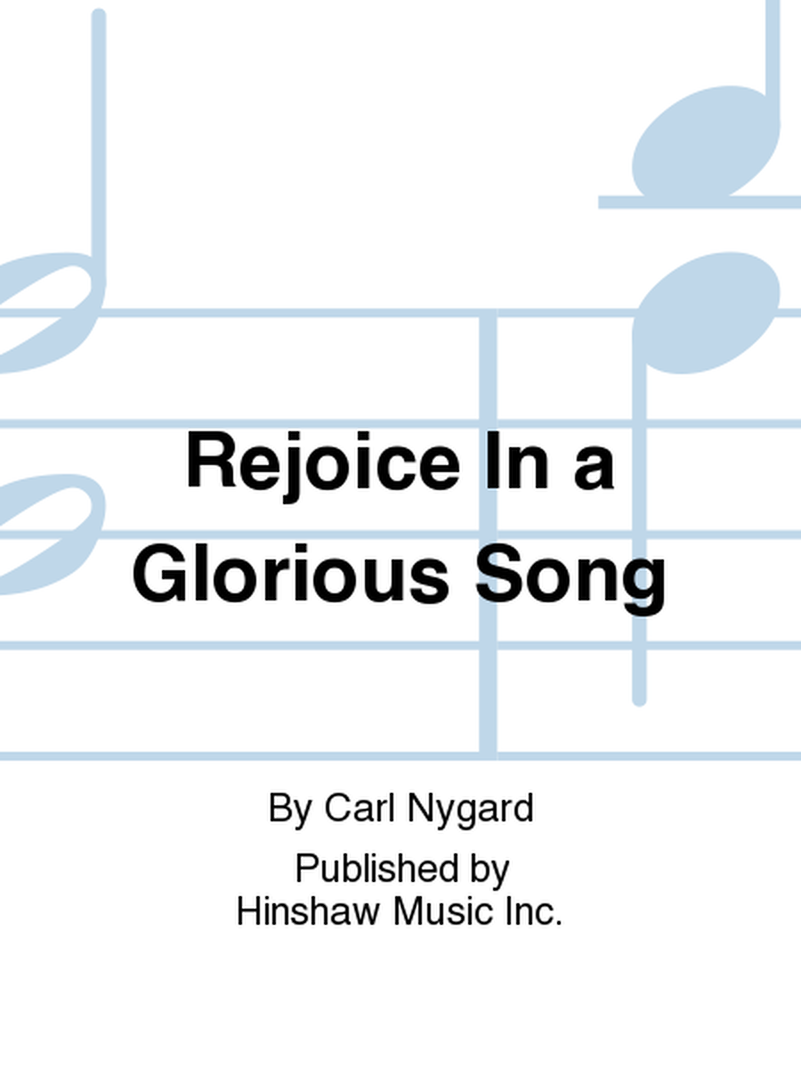 Rejoice in a Glorious Song image number null