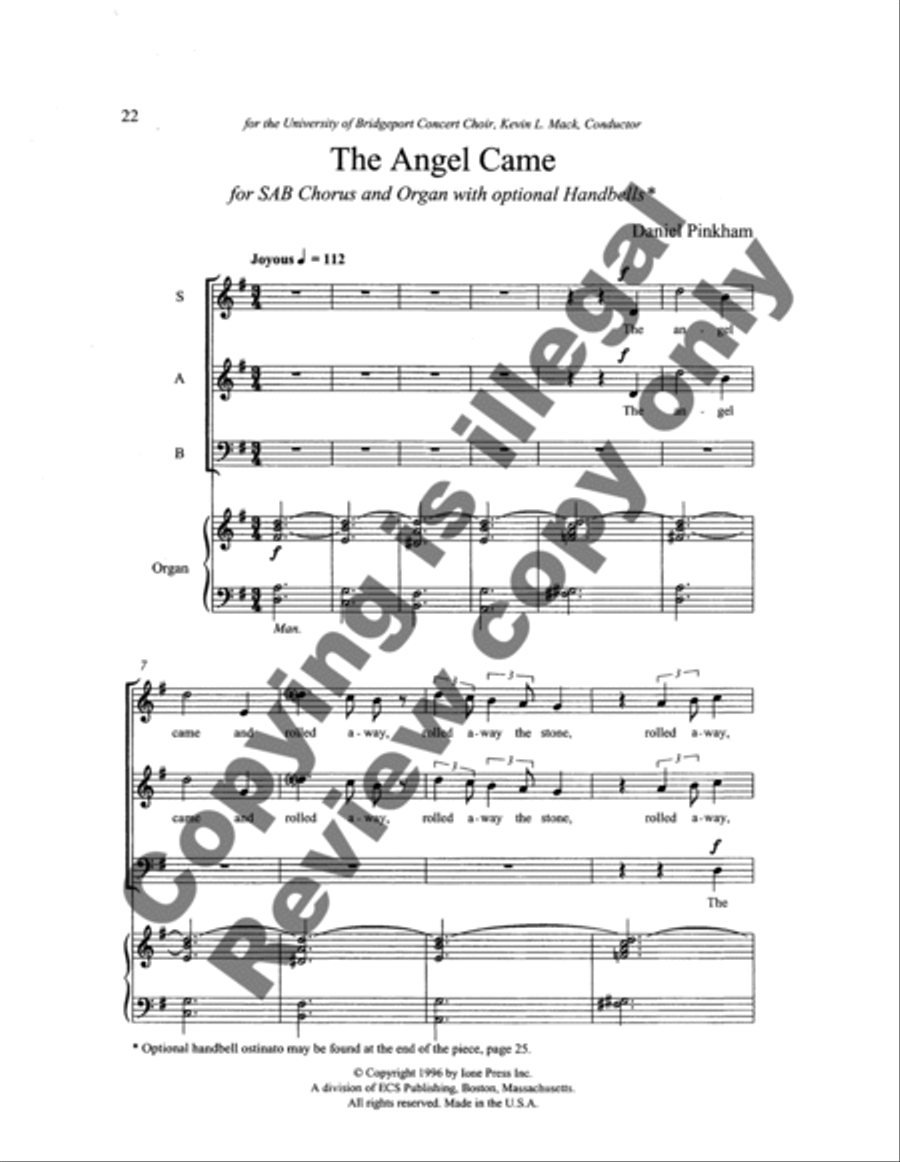 Somerset Anthem Books, Volume II (Easter) 3-Part scores gallery preview page 11