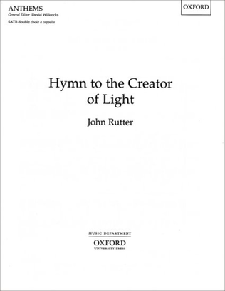 Book cover for Hymn to the Creator of Light