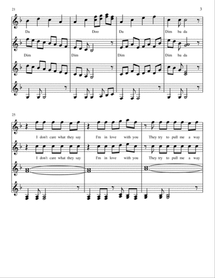 Bleeding Love Bleeding Love SA scores gallery preview page 3