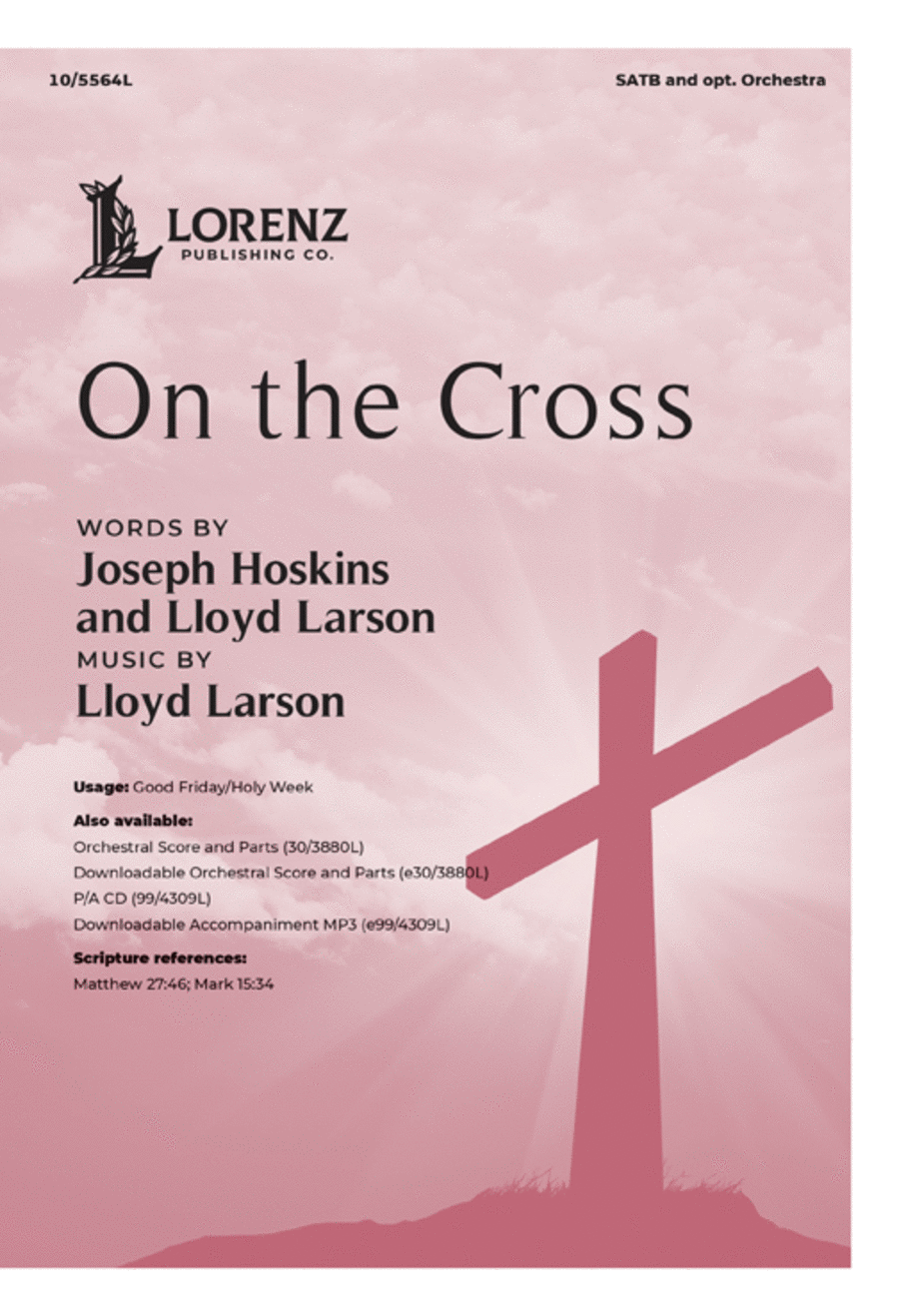 On the Cross 4-Part scores gallery preview page 1