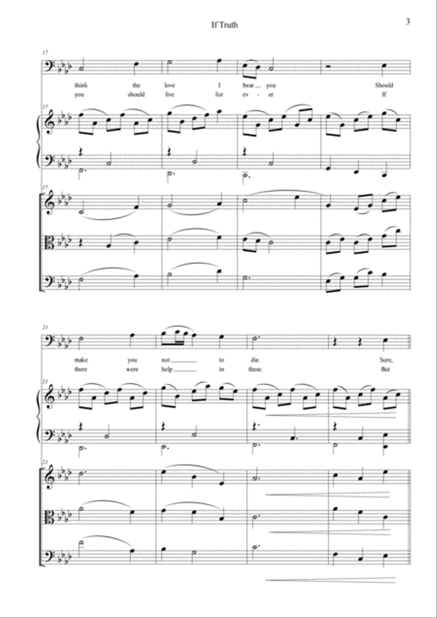 If Truth Small Ensemble scores gallery preview page 3