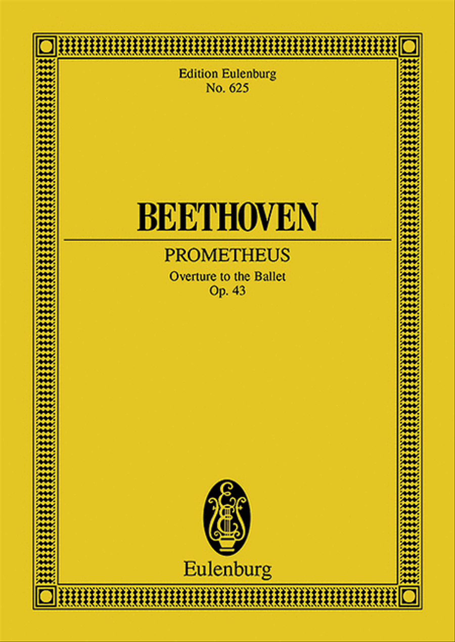 Prometheus, Op. 43 Orchestra scores gallery preview page 1