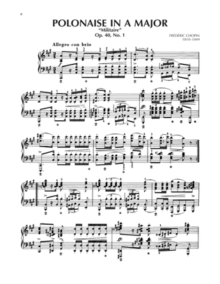 Polonaise In A Major, Op. 40, No. 1
