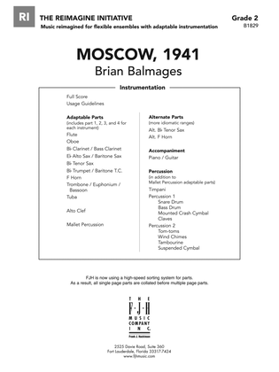 Moscow, 1941: Score